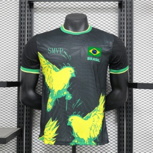 Shorts de football pour hommes style brésilien SMVP, qualité thaïlandaise originale, édition fan 2026, séchage rapide, respirant, 100 % polyester - Product Image 5