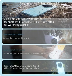GRAN OFERTA VIVO Y500 IP68/IP69/IP69+ Teléfono Resistente al Agua VIVO con Batería Semi-Sólida de 8200mAh, Carga Rápida de 90W y Batería Duradera de 6 Años - Product Image 5