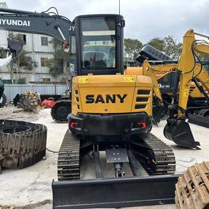 รถขุดตีนตะขาบ Sany SY35U มือสอง ขนาด 3.5 ตัน พร้อมเครื่องยนต์ Yanmar ปั๊มไฮดรอลิก HYDAC และแบบไม่มีส่วนท้ายที่ยื่นออกมา - Product Image 3