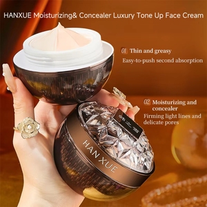 HANXUE Marque privée Crème de luxe pour le visage éclaircissante et nourrissante pour la peau Maquillage naturel Extrait de <span class=keywords><strong>ginseng</strong></span> Crème <span class=keywords><strong>BB</strong></span> blanchissante - Product Image 2