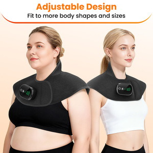 USB Rechargeable Electric <b>Heat</b> <b>Pad</b> for Shoulder <b>Neck</b> with Automatic Shut-off Ideal for Home Office and Travel Use - Product Image 4