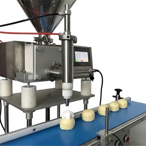 Nueva Máquina Semiautomática Manual para Rellenar Panecillos, Gelatina, Pasteles, Donas, Inyectora de Mermelada, Chocolate, Crema, Depositora de Crema 304 - Product Image 1