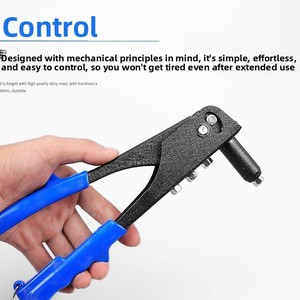 Pistola remachadora manual para remaches <span class=keywords><strong>de</strong></span> <span class=keywords><strong>tuerca</strong></span> <span class=keywords><strong>de</strong></span> copo y herramienta <span class=keywords><strong>de</strong></span> mortaja, modelo CY-0060-1/ZK-172 - Product Image 4