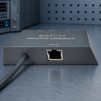 Nuevo Hub de Red RJ45 de 1000Mbps con Entrada de Alimentación Bidireccional, 4 Puertos Gigabit, Starlink Mini Gen 3, para Oficina Móvil, Náutica y RV