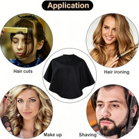 Cape de Salon Imperméable Personnalisable avec Logo, Écologique et Réglable, pour Coiffure, Coloration, Maquillage – Idéale pour Styliste, Actrice, Maquilleuse
