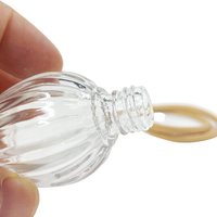 Recharge de parfum vide de luxe pendentif en verre bouteilles de parfum diffuseur de bouteille de désodorisant de voiture