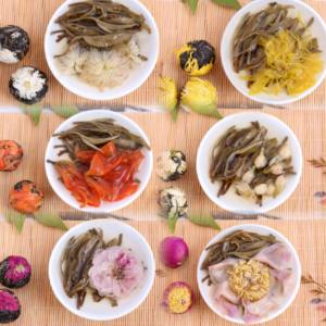 Produsen Teh Grosir Cina Luxiaoer Teh Hijau Kesehatan Beraroma Teh Bunga Mekar - Product Image 3