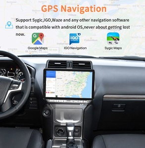 Autoradio Universale <span class=keywords><strong>2</strong></span> Din/1 Din con Schermo Rotante Verticale da 13,3 Pollici, GPS Integrato, Montaggio su Cruscotto, Supporto <span class=keywords><strong>TV</strong></span> - Product Image 3