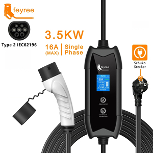 เครื่องชาร์จรถยนต์ไฟฟ้า Feyree New Smart EV Charger Wallbox 220V 3.5KW ชนิดที่ 2 ปลั๊ก EU 16A AC Input สถานีชาร์จรถยนต์ไฟฟ้า - Product Image 1