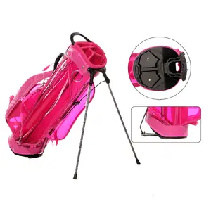Devikka高品质实用高尔夫球袋保护球杆聚氯乙烯彩色高尔夫球袋