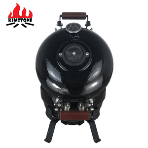 Ahumador de Cerámica para Barbacoa Kimstone 2025 <span class=keywords><strong>con</strong></span> Acabado Brillante, Forma Especial, 12 Pulgadas, Color Carbón, para Exteriores - Product Image 4