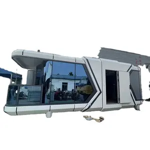 Portable Space Cargo Mobile Homes Sleeping Airship Pods Capsule Hotel House For Vacation