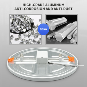Круглая Встраиваемая потолочная Светодиодная панель с регулировкой размера отверстия, 18 Вт - Product Image 2