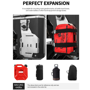 RACEPRO RP5536-1020S Motos Bagages Valises Latérales Support <span class=keywords><strong>Valise</strong></span> Rack Box Extension pour <span class=keywords><strong>BMW</strong></span> F750GS F850GS R1200GS LC ADV - Product Image 5