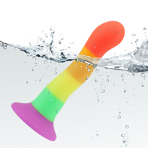 ฟรีกล่องที่กําหนดเอง - 175 มม.ซิลิโคนDildoปลอมอวัยวะเพศชายพร้อมถ้วยดูดที่มีสีสันAnal Plug Clitor Stimulatorเร้าอารมณ์ผู้ใหญ่ผลิตภัณฑ์ - Product Image 2