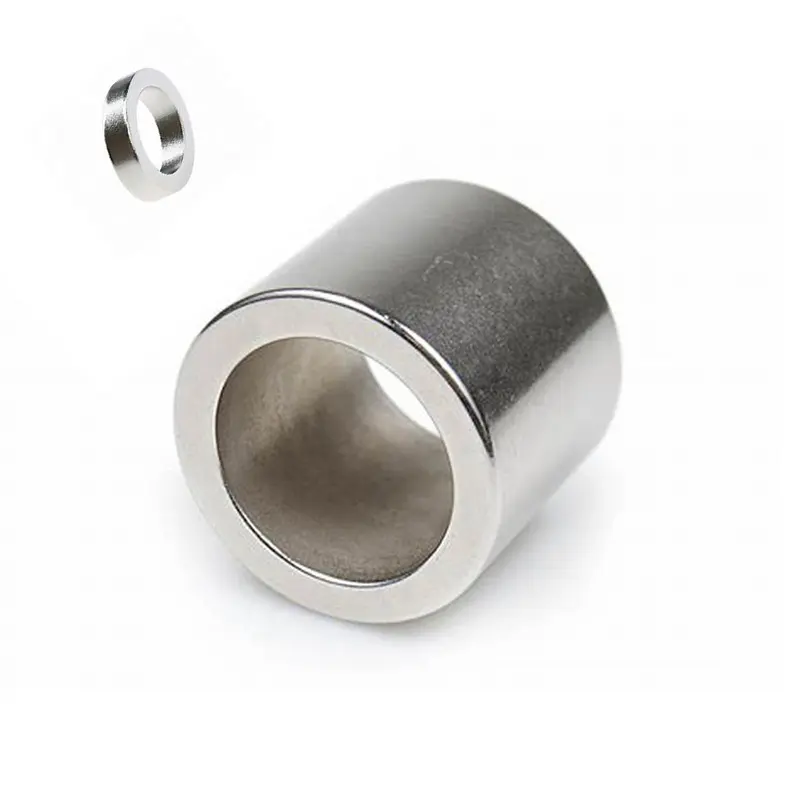 Grote Maat Neodymium Magneet Ring Zware Ronde Magneten Met Gat Voor Industriële