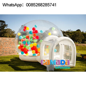 Maison de ballons de fête pour enfants dôme Igloo en cristal gonflable clair géant maison à bulles gonflable transparente - Product Image 5