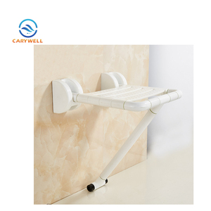 Siège de <span class=keywords><strong>douche</strong></span> <span class=keywords><strong>mural</strong></span> repliable, pour salle de bains, pour personnes âgées - Product Image 4