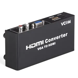 VCOM – convertisseur de boîte de haute qualité 3D 1080P Ethernet VGA vers HDMI