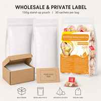 Frauengesundheitstee Papaya Kudzu-Wurzel Kräutertee-Mischung 150g 30 Beutel Standbeutel Ungesüßt Dreiecksbeutel Großhandel OEM ODM