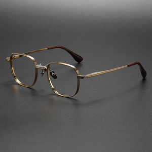 إطار نظارة بصرية DTX151 عالي الجودة فريد من نوعه يدوي الصنع للرجال، نظارات ريترو يدوية الصنع بالجملة، إطارات نظارات طبية - Product Image 3