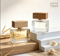 Diffuseur de parfum pour voiture en verre avec bouchon à vis, impression sérigraphique, liquide aromatique parfumé