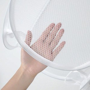 Cesto della biancheria <span class=keywords><strong>sporca</strong></span> a rete pieghevole con doppia stampa laterale grande capacità a doppio manico in rete cesto della biancheria sporco - Product Image 3