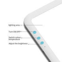 Croquis Étudiant Calligraphie Luminosité Réglable Dimmable A3 A4 Dessin Copie Conseil Traçage Boîte Led Lumière Pad