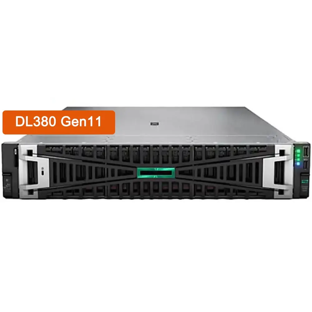 Nouveau serveur Hpe Dl380gen11 Dl380g11 12 8 Lff 8sff processeur Xeon évolutif double socket Sas/Sata baies de lecteur hp 2u serveur