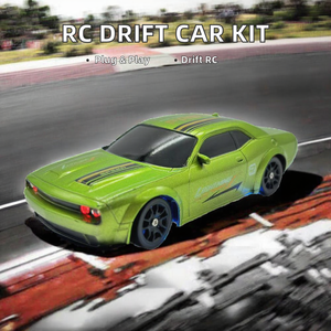 Xe điều khiển từ xa (RC) Drift tốc độ cao 1/43, 4 bánh dẫn động, cấp độ Hobby, điều khiển từ xa 2.4G, xe điện đồ chơi trẻ em có đèn, quà sinh nhật cho bé trai - Product Image 2