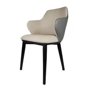 新产品现代豪华家居家具餐椅不锈钢腿天鹅绒织物餐椅