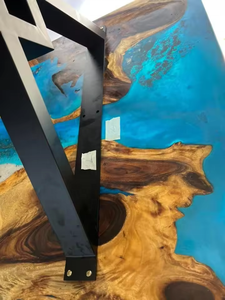 Nhựa Epoxy sông thiết kế AB keo óc chó gỗ Epoxy nhựa ăn uống pha lê rõ ràng Đăng nhập bằng gỗ hàng đầu cà phê hội nghị văn phòng bảng - Product Image 6