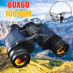 쌍안경 HD 고배율 저조도 야간 투시 주야간 겸용 IP54 방수 방진 폴 아웃도어 거리측정 전문가용 - Product Image 1
