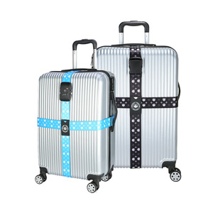 Correas DE EQUIPAJE DE VIAJE ajustables multicolores, cinturón de seguridad para maleta con hebilla de plástico o bloqueo de código, accesorios de embalaje de equipaje - Product Image 5