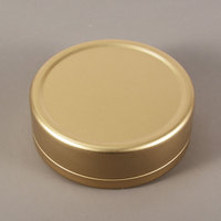 Boîte métallique ronde vide personnalisée en usine, gaufrée, OEM ODM, pour dattes, baklava, gâteaux, biscuits, desserts, qualité alimentaire, emballage cadeau