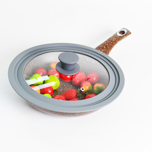Couvercles universels pour casseroles Hyri, qualité alimentaire, multi-tailles, en silicone et verre trempé, pour casseroles et poêles - Product Image 6