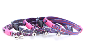 Hersteller OEM ODM Individuelles Logo Muster Polyester Nylon Weiches Verstellbares Hundetrainingshalsband Perro Maßgefertigte Katzen- und Hundehalsbänder - Product Image 2