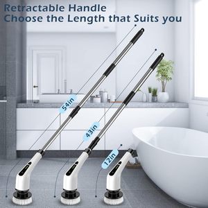 Smart Rechargeable Electric Spin Scrubber for Cleaning Bathroom Cordless 7 Replace Heads - Product Image 2