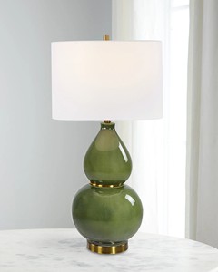 Lámpara de Mesa de Estilo Americano Moderno, Lámpara de Noche de Lujo con Hojas de Cristal Doradas, Cuerpo de Vidrio, Personalizada, Simple, Posmoderna - Product Image 6