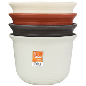 Humoristique d'<span class=keywords><strong>extérieur</strong></span> <span class=keywords><strong>en</strong></span> résine plastique, <span class=keywords><strong>pot</strong></span> moyen, plantation de légumes, sans plateaux, court et épais, jardin - Product Image 1