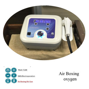 Nuevas ideas de productos 2025 oxígeno boxeo refrigeración equipo de calefacción diagnóstico y tratamiento facial cuidado facial máquina de microcorriente - Product Image 6