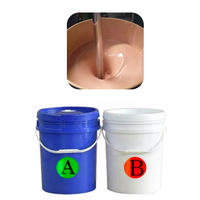 Caoutchouc de silicone liquide vulcanisé au platine haute dureté pour accessoires, moulage de précision industriel
