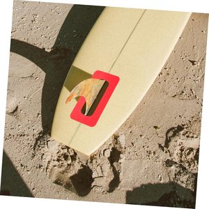 Aleta de tabla de surf/paddleboard de 9 pulgadas con conexión de base de timón, ranura integrada de cuero en el borde, multicolor opcional, para venta transfronteriza - Product Image 1