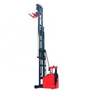 Very Narrow Aisle / Vna 3 Ways Reach Battery Truck <strong>Forklift</strong> Self-Lifter <strong>Stacker</strong> <strong>Semi</strong>-<strong>Electric</strong> <strong>Pallet</strong> <strong>Stacker</strong> - Product Image 4