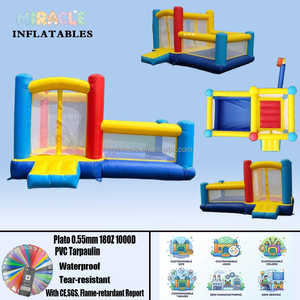 Fábrica Direta Comercial Pequeno Inflável Pvc Bounce House Bouncy Jumping Castle para Crianças Ao Ar Livre - Product Image 2