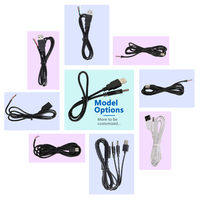 Cable de extensión USB 2.0 macho a hembra a macho, puerto cuadrado con blindaje, compatible con unidades flash USB, computadoras y ratones
