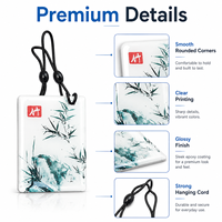 Porte-clés NFC numérique étanche 13,56 MHz en époxy, carte de visite professionnelle personnalisée, étiquette NFC en époxy, porte-clés RFID intelligent en époxy
