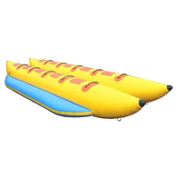 Vente en gros de tubes gonflables en PVC de haute qualité pour 10 personnes, tubes gonflables pour bateau banane, pontons pour la location