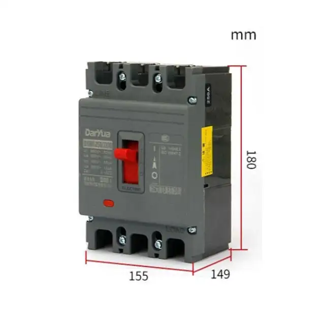 回路遮断器250A M1-250L/3300 AC 690v成形ケース