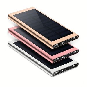 Ultra Thin Solar Power Bank 20000mah 10000mah USB Solar Panel for Phones USB Portable Charger - Product Image 2